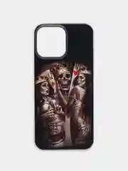 Оливковый чехол на Apple iPhone 16 Pro Max / Айфон 16 Про Макс прозрачный, с принтом, защита камеры