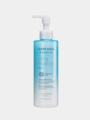 Мягкий гель-скатка для лица MISSHA Super Aqua Ultra Hyalron, пилинг с кислотами, 250 мл