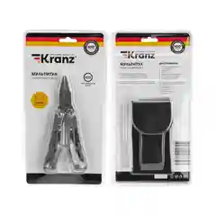 Мультитул 15 в 1 KRANZ, 158 мм
