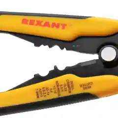 Инструмент REXANT HT-766 для зачистки кабеля 0.2-6.0 мм и обжима наконечников