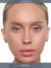 Цветные зеленые линзы Mel, с диоптриями