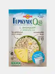 Овсяная каша быстрого приготовления РУССКИЙ ПРОДУКТ Геркулес Q10, 10 упаковок по 35г