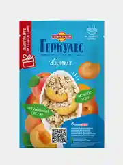 Овсяная каша быстрого приготовления РУССКИЙ ПРОДУКТ Геркулес, с абрикосами, 30 штук по 35г