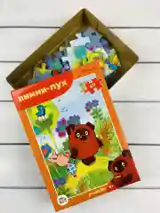 Пазл картонный детский мозаика Винни Пух Пятачок 60