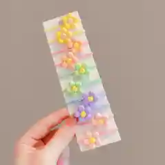 Резинки для волос детские/ резинки для малышей/ для девочек/ набор резинок/ набор 10 шт