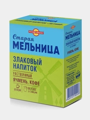 Напиток злаковый ячменный СТАРАЯ МЕЛЬНИЦА Крепкий с натуральным кофе, Летний, 100г
