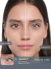 Цветные линзы TopazioH с диоптриями