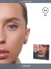 Цветные голубые линзы Dopamine