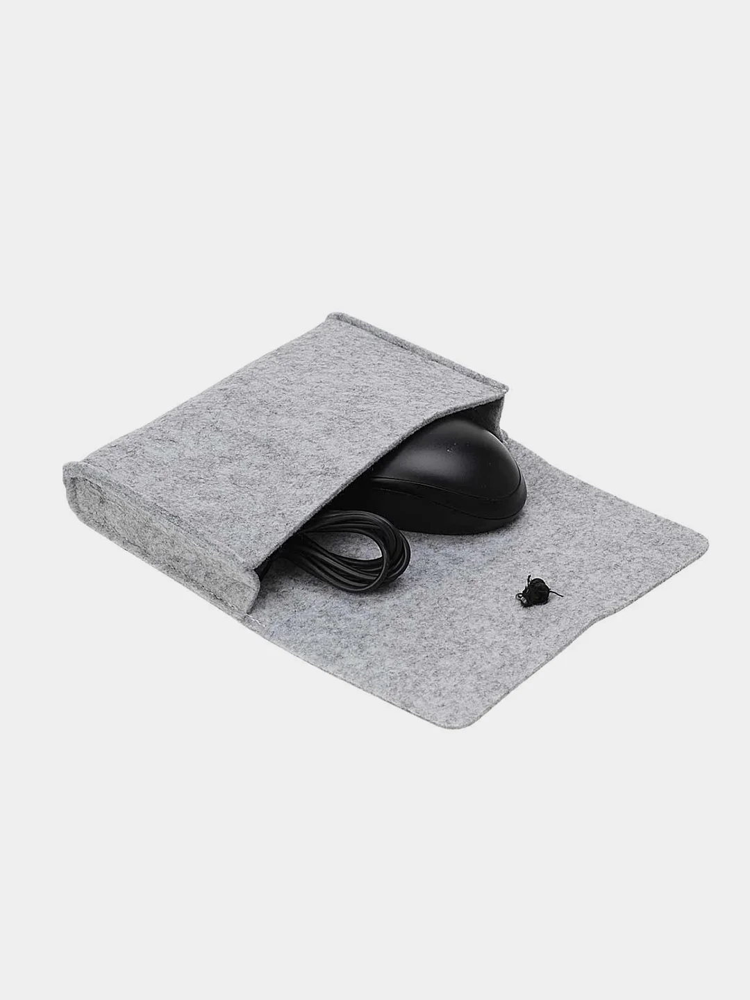 Серый чехол-конверт для ноутбука и аксессуаров MacBook и планшета, 13,3-14 дюймов