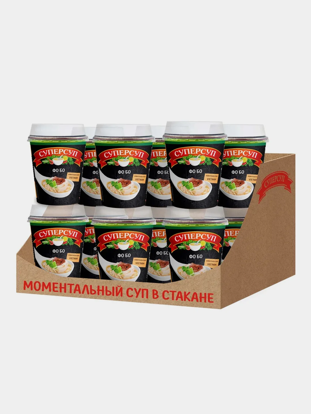 Суп быстрого приготовления СУПЕРСУП Фо Бо, 36 г