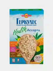 Овсяная каша быстрого приготовления РУССКИЙ ПРОДУКТ Геркулес Health, ассорти, 210 г