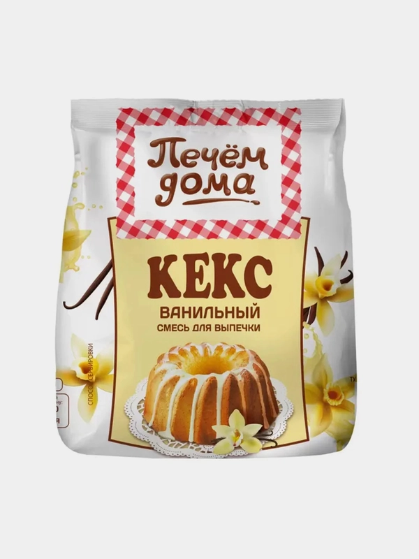 Смесь для выпечки ПЕЧЕМ ДОМА "Кекс Ванильный", 300 г