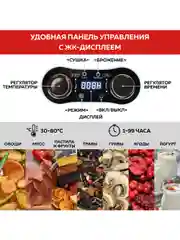 Электрическая сушилка для овощей и фруктов GFgril GFD-003