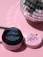 Светоотражающий жесткий гель для наращивания Glam Pop Adricoco, 15 мл