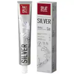 Антибактериальная зубная паста SPLAT Special SILVER для бережного отбеливания зубов, 75 мл