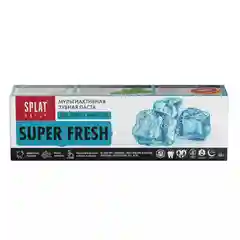 Зубная паста мультиактивная SPLAT Daily Super Fresh, отбеливающая, 100 г