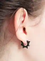 Черный серьги с шипами 2шт, женские, девочкам, унисекс