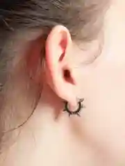 Серебряный серьги с шипами 2шт, женские, девочкам, унисекс
