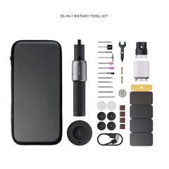 Беспроводная шлифовальная машинка-гравер HOTO 35in1 Rotary Tool Kit, 25000 об/мин