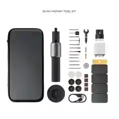 Беспроводная шлифовальная машинка-гравер HOTO 35in1 Rotary Tool Kit, 25000 об/мин