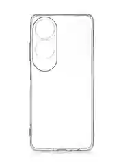 Прозрачный чехол для Oppo A60 силиконовый ROSCO матовый/ прозрачный тонкий с защитой камер