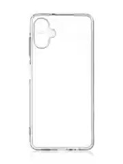 Прозрачный чехол для Samsung Galaxy A06 силиконовый ROSCO матовый/ прозрачный тонкий с защитой камер