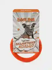 Кольцо DogLike для собак восьмигранное крохотное оранжевое