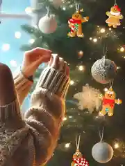 Елочные игрушки Пряничные человечки, набор 12 штук