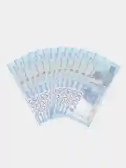 Пачка купюр для выкупа на свадьбу на свадьбу 2000, (набор 80 шт), 15 х 6 см