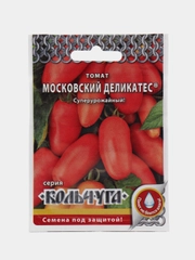Семена Томат "Московский деликатес" серия Кольчуга, среднеспелый, 0,1 г