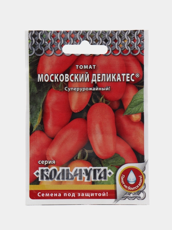 Семена Томат "Московский деликатес" серия Кольчуга, среднеспелый, 0,1 г