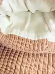 Коралловый меланж шапка и снуд