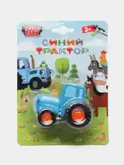 Игрушечная металлическая модель "Синий Трактор" Технопарк 7,5 см, крутящиеся колеса