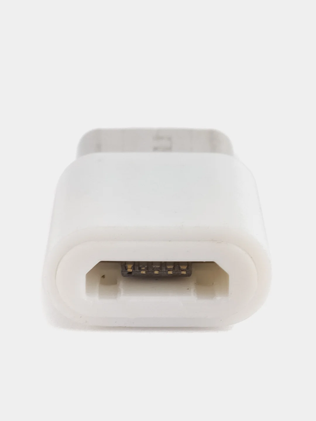 Переходник с Micro-USB на Type-C, белый