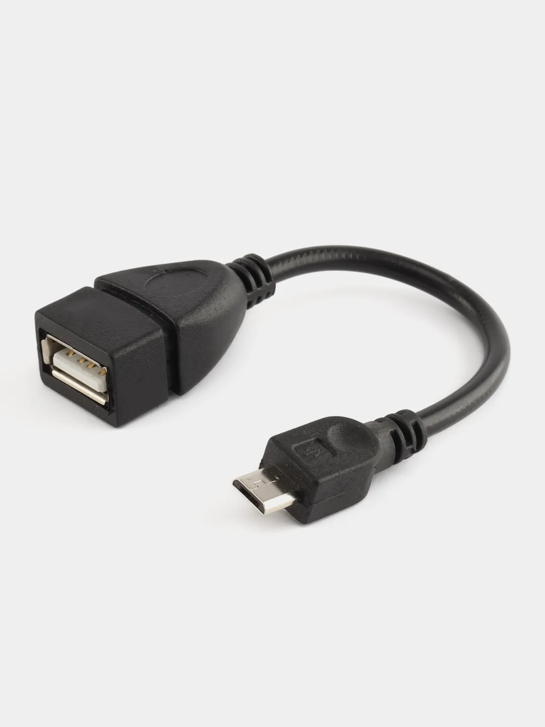 Адаптер USB OTG micro USB, для передачи данных, 8 см