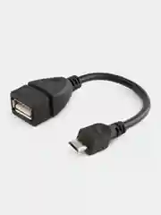 Адаптер USB OTG micro USB, для передачи данных, 8 см