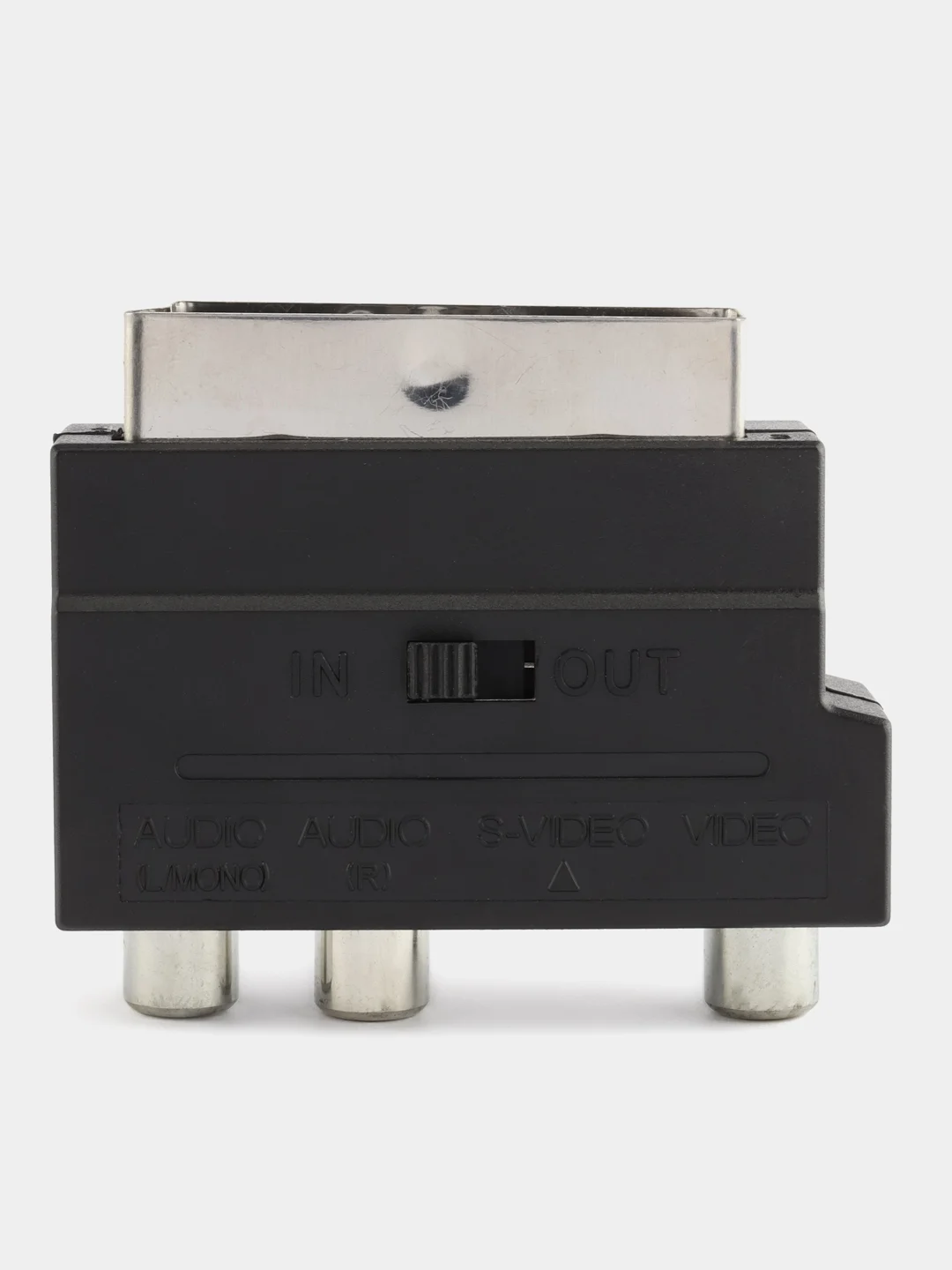 Переходник со штекера Scart на гнездо 3RCA