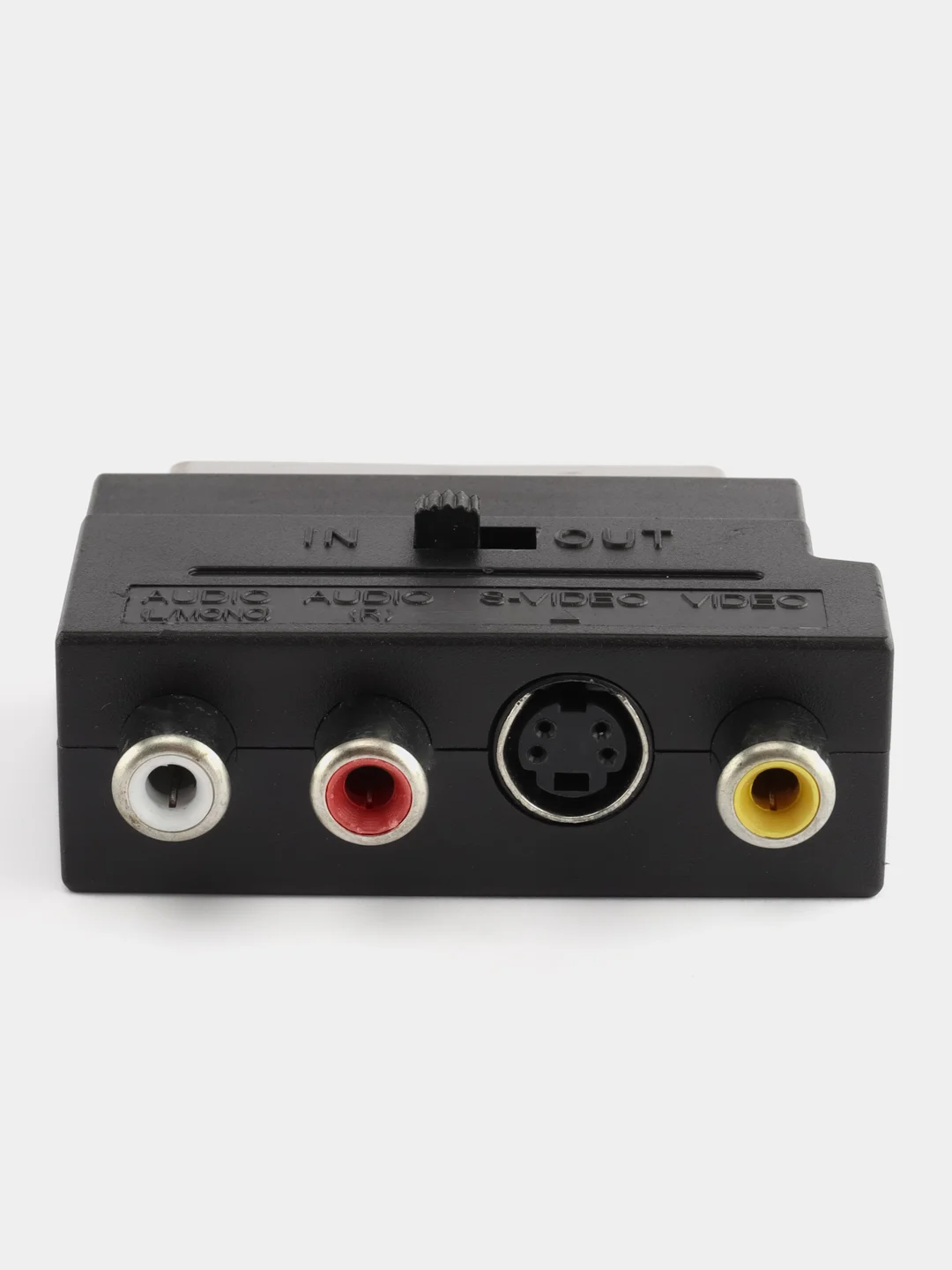 Переходник со штекера Scart на гнездо 3RCA