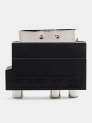 Переходник со штекера Scart на гнездо 3RCA