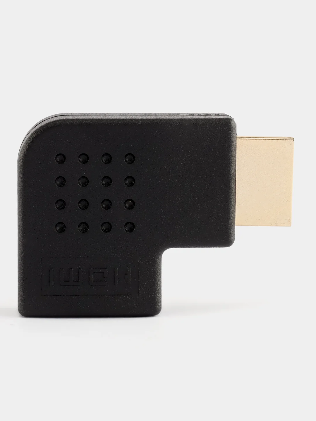 Переходник HDMI-HDMI, угловая конструкция 90 градусов, направо