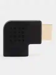 Переходник HDMI-HDMI, угловая конструкция 90 градусов, направо