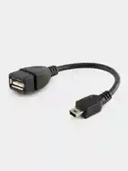 Переходник USB OTG mini USB, для передачи данных, 8 см