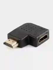 Переходник HDMI-HDMI, угловая конструкция 90 градусов, направо