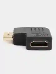 Переходник HDMI-HDMI, угловая конструкция 90 градусов, направо