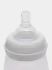 Розовый молокоотсос электрический беспроводной, с бутылкой