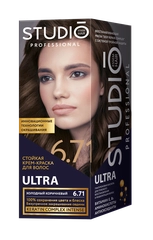 Краска для волос STUDIO PROFESSIONAL 3D Holography, 6.71 холодный коричневый, 115 мл