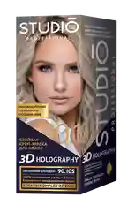 Краска для волос STUDIO PROFESSIONAL 3D Holography, 90.105 пепельный блондин, 115 мл