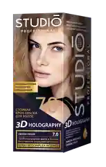 Стойкая краска для волос STUDIO PROFESSIONAL 3D Holography, 7.0 светло-русый, 115 мл