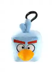 Мягкая игрушка-брелок Angry Birds Space - 'Голубая кубическая космическая злая птичка'