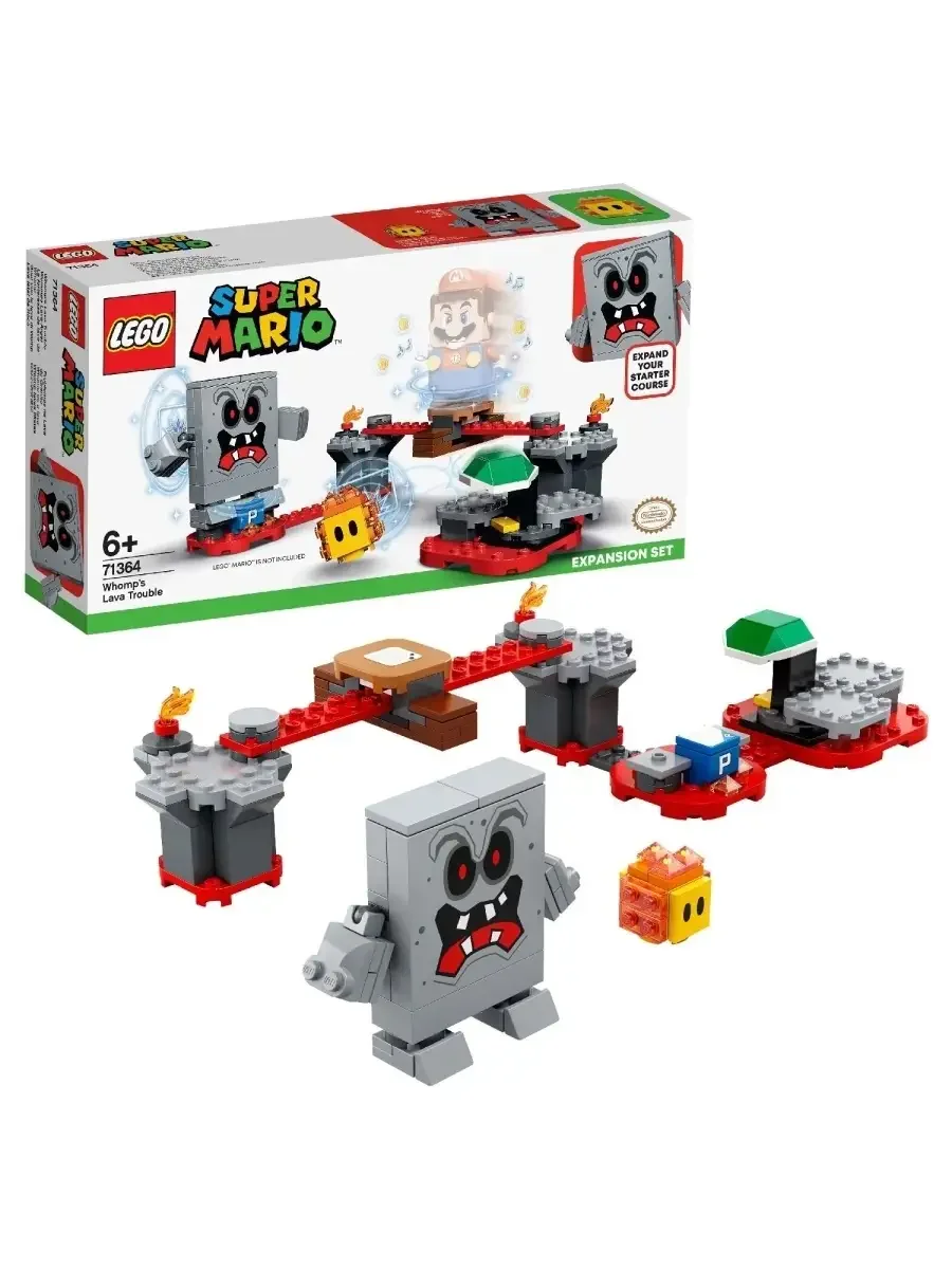 Конструктор LEGO Super Mario Неприятности в крепости Вомпа 71364